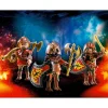 3 combattants Burnham Raiders Novelmore 70672^Playmobil Clearance