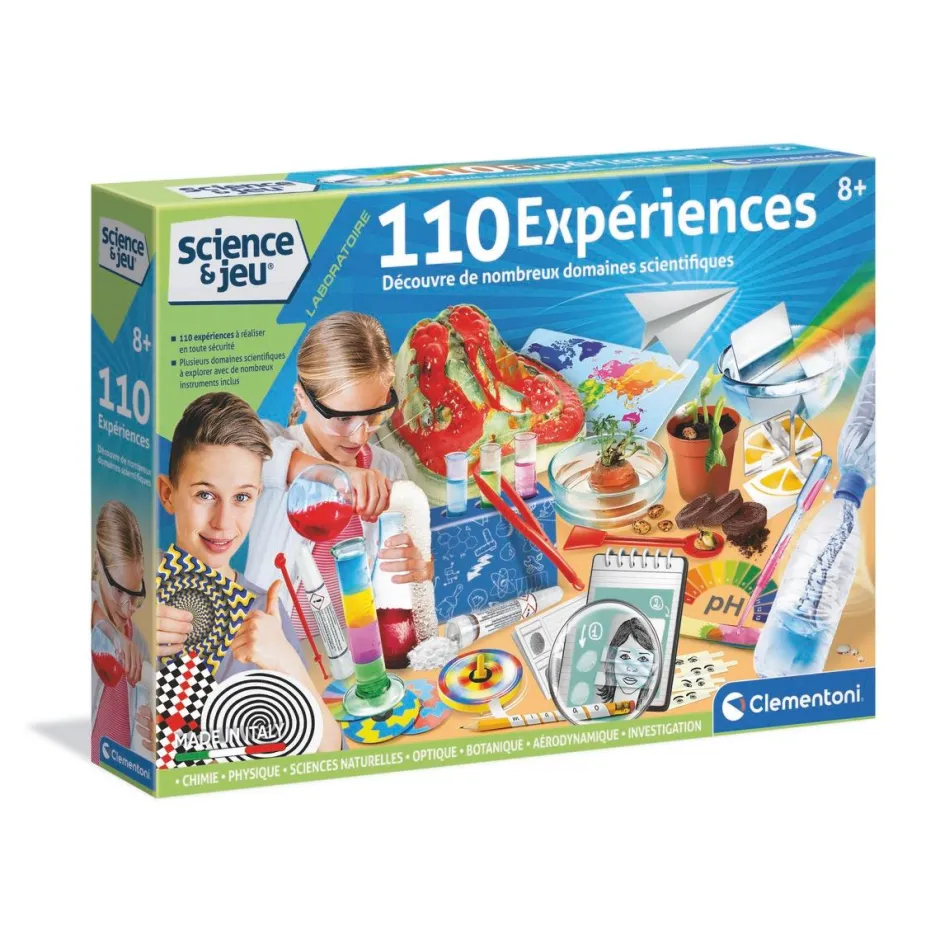 110 expériences Sciences et Jeu^Clementoni