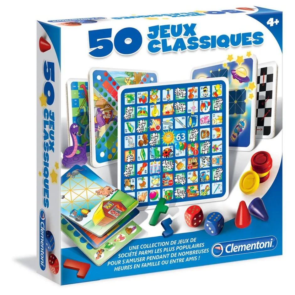 50 jeux classiques^Clementoni Sale