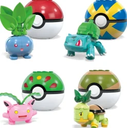 4 POKEMON PLANTE A CONSTRUIRE -^MEGA Hot