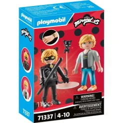 Adrien & Chat Noir - Miraculous 71337^Playmobil Online