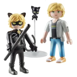 Adrien & Chat Noir - Miraculous 71337^Playmobil Online