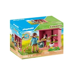 Agricultrice et poulailler Country 71308^Playmobil Online