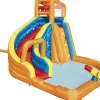 Aire de jeu mur d'escalade et pataugeoire avec Soufflerie^Bestway New