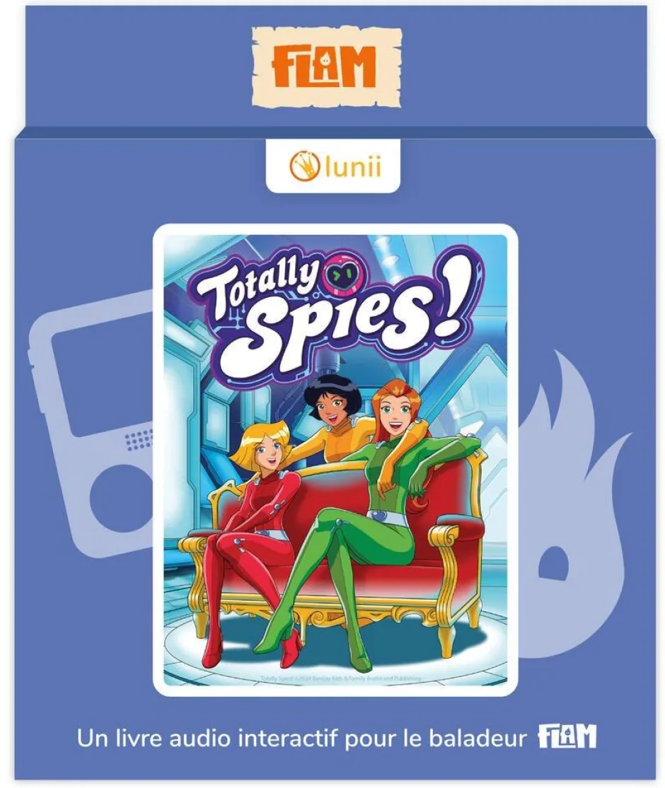 Album Flam - Livre audio Totally Spies^LUNII New