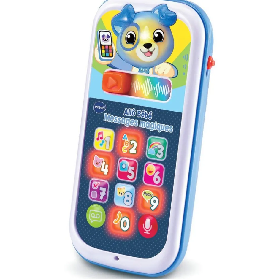 Allo bébé messages magiques bleus Vtech Baby^Varta Discount