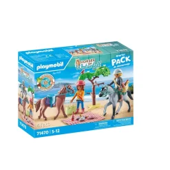 Amélia et Ben avec chevaux - Horses of Waterfall 71470^Playmobil Best