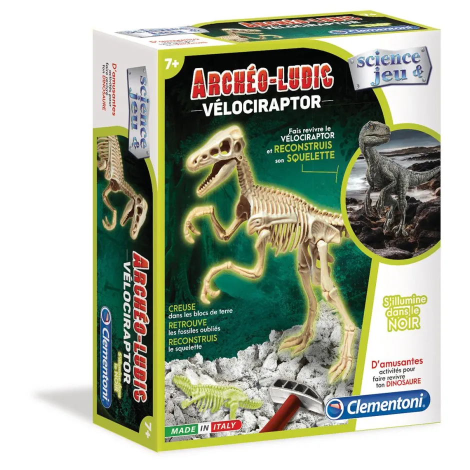 Archéo Ludic Vélociraptor^Clementoni Best