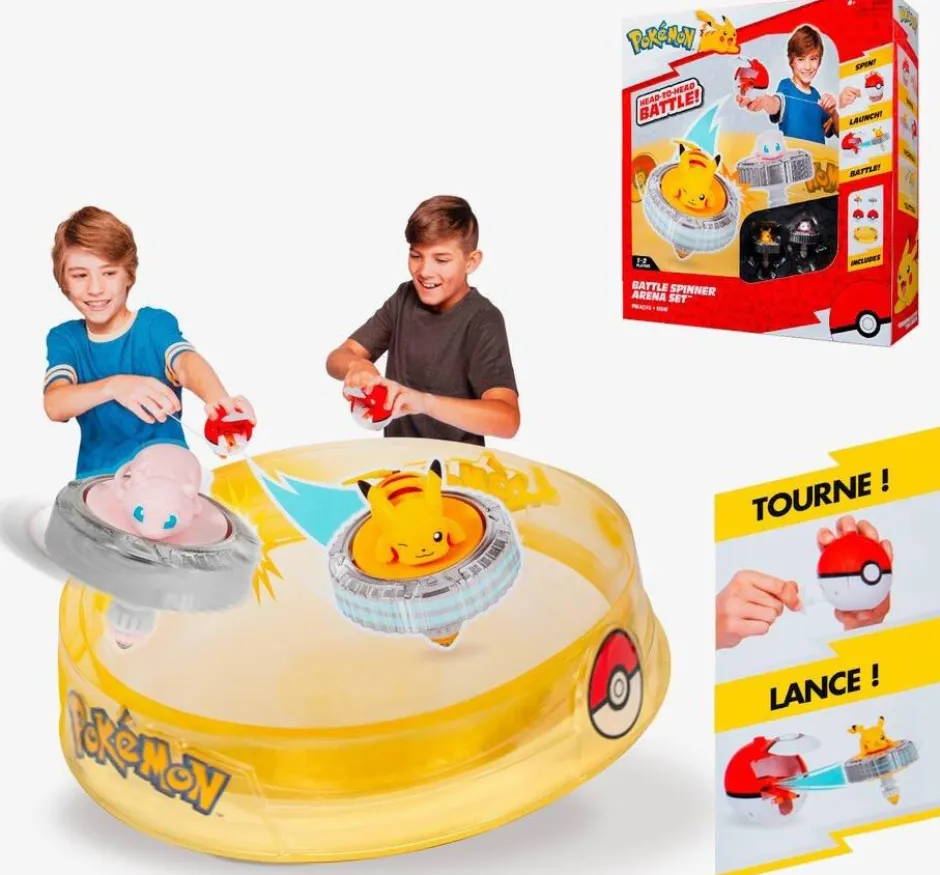 Arène avec deux Spinners Pokémon^Bandai Discount