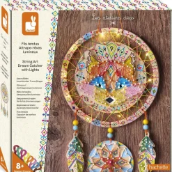 Attrape rêve lumineux en fils tendus - Les ateliers déco^Janod Outlet