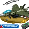 Avion de chasse à construire radiocommandé^WISE BLOCK Discount