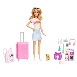 Barbie - Coffret poupée Malibu en Voyage^Mattel New