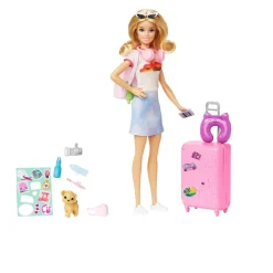 Barbie - Coffret poupée Malibu en Voyage^Mattel New