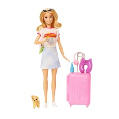 Barbie - Coffret poupée Malibu en Voyage^Mattel New
