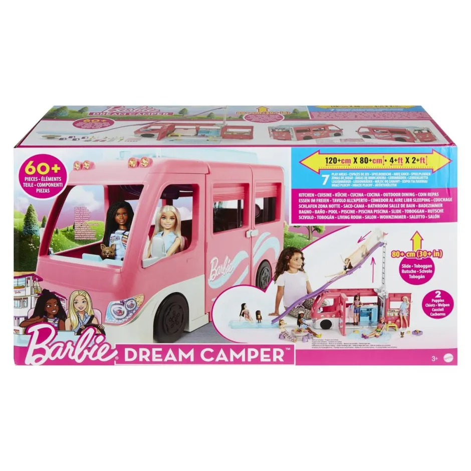 Barbie - Mega Camping Car Transformable^Mattel Outlet