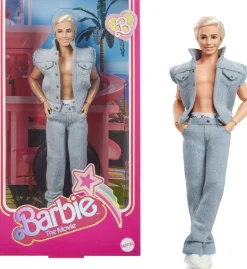 Barbie le film : poupée Ken tenue en jean^Mattel Discount