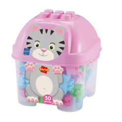 Baril chat 50 pièces Abrick^Ecoiffier