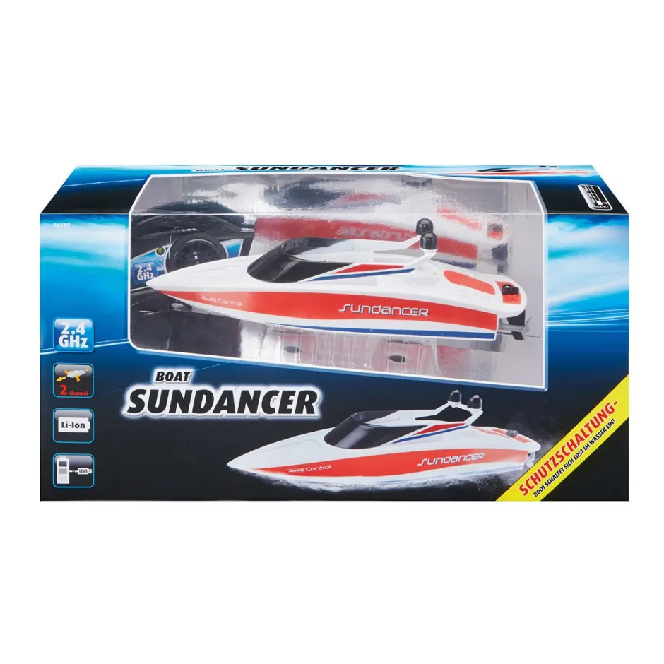 Bateau radiocommandé Sundancer^Varta Clearance