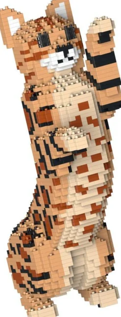 Bengal 4 En 1 Brun Bloc de Construction^Jekca