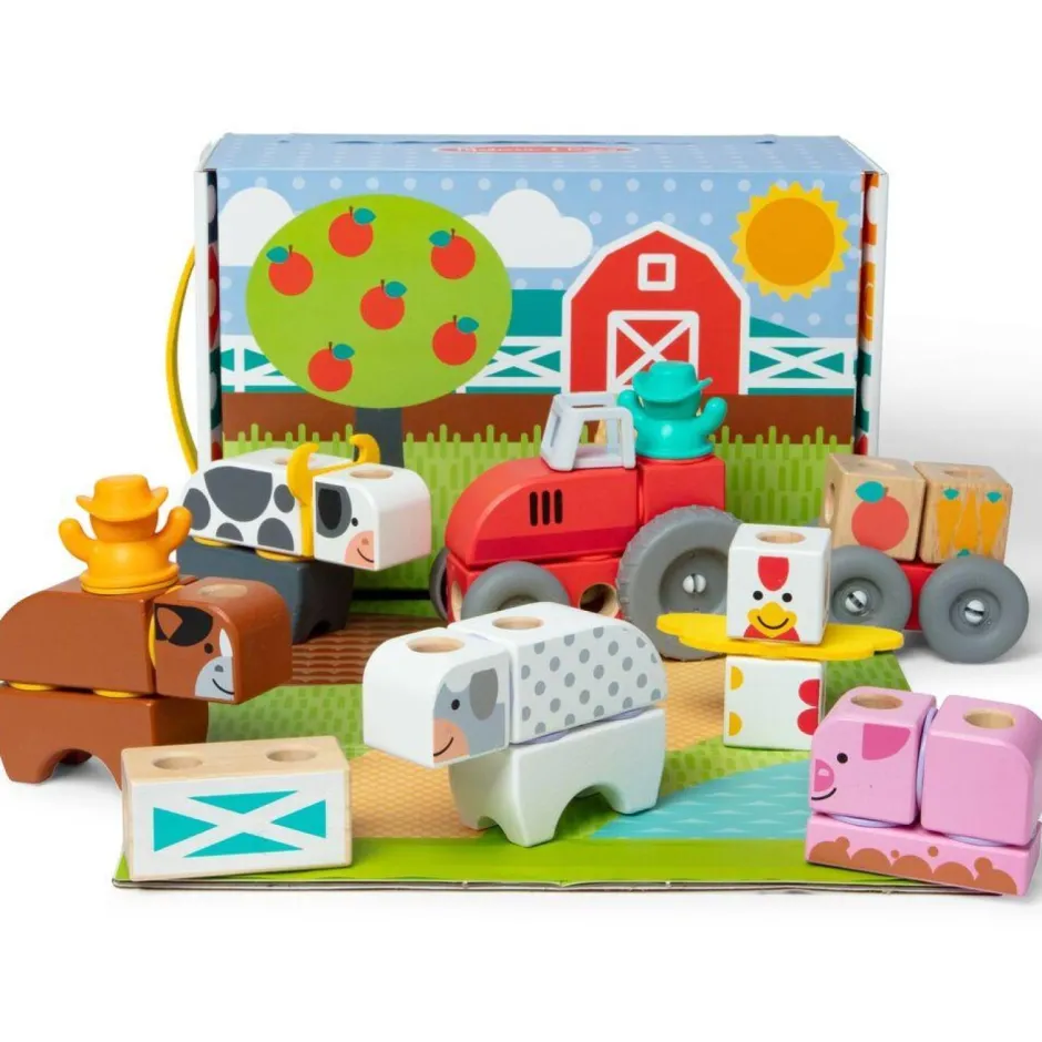 Blockables 56 pièces La Ferme^Melissa & Doug Clearance