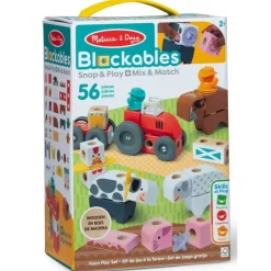 Blockables 56 pièces La Ferme^Melissa & Doug Clearance