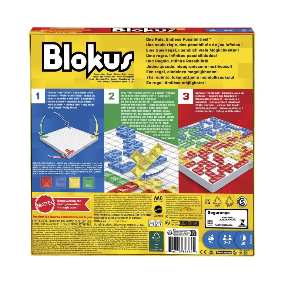 Blokus^Mattel Games Clearance