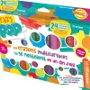 Boite de 24 crayons peinture couleur vive Crazy Pop^Best of TV