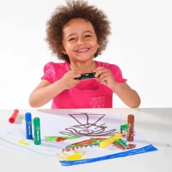 Boite de 24 crayons peinture couleur vive Crazy Pop^Best of TV