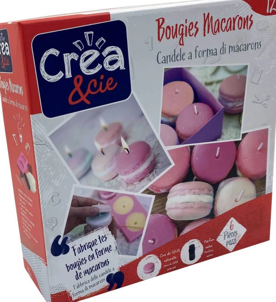Bougies Macarons Parfumées Crea^CREA & CIE Sale