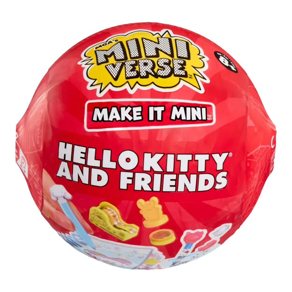 Boule MiniVerse Make it mini Hello Kitty papeterie^MGA Outlet