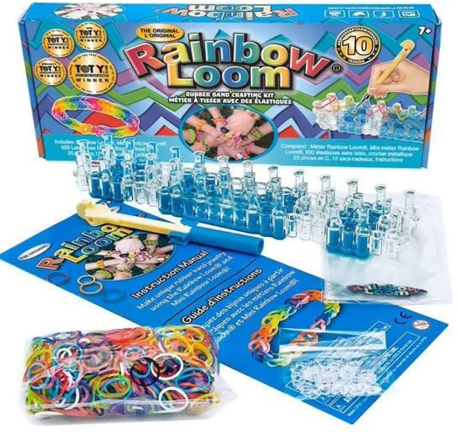 Bracelet Rainbow Loom Original - Loomi Pals^Bandai New