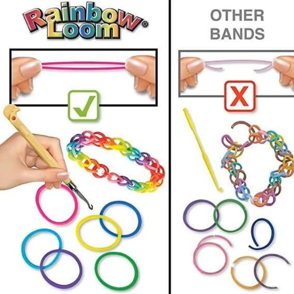Bracelet Rainbow Loom Original - Loomi Pals^Bandai New