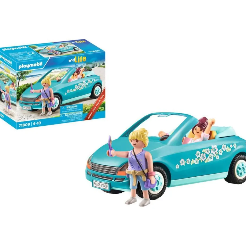 Cabriolet, jeunes filles et accessoires My Life 71809^Playmobil Hot