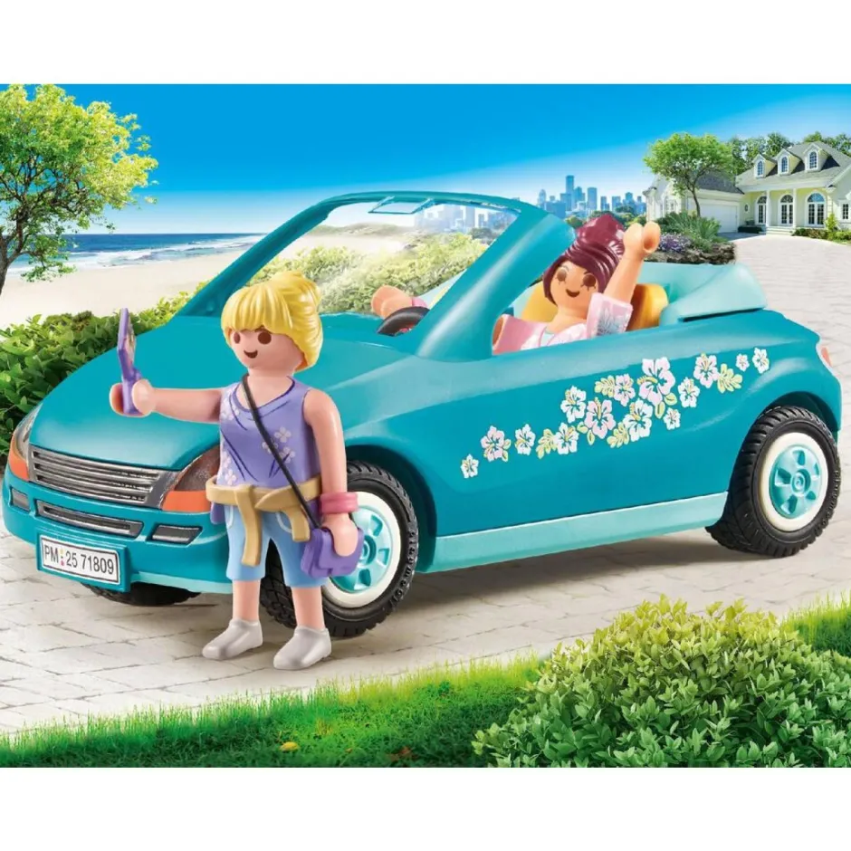 Cabriolet, jeunes filles et accessoires My Life 71809^Playmobil Hot