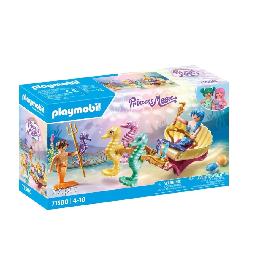 Calèche avec sirènes et hippocampes Princess Magic 71500^Playmobil Sale