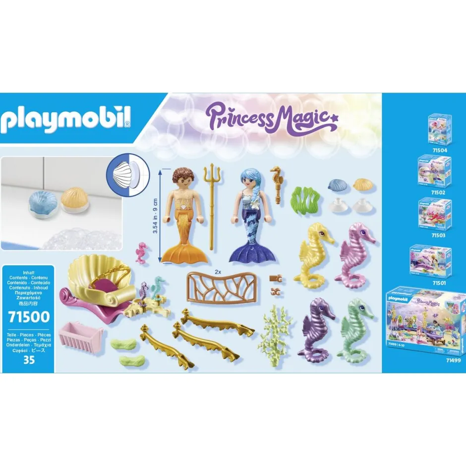 Calèche avec sirènes et hippocampes Princess Magic 71500^Playmobil Sale
