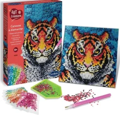 Caneva à diamanter tigre - Art et Créations^Sentosphu00e8re Best