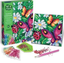 Canevas à diamanter papillon et marguerites - Art et créations^Sentosphu00e8re Discount