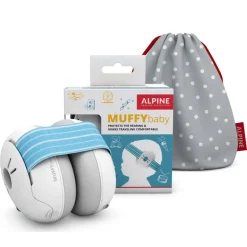 Casque anti-bruit pour bébé - Muffy baby bleu^Varta Discount