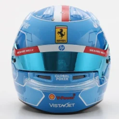 Casque Charles Leclerc 1:5 version deluxe - Ferrari - GP F1 Miami 2024^ Clearance