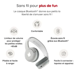 Casque Bluetooth Gris Lune^tonies Clearance