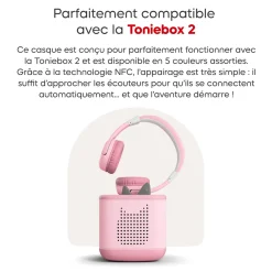 Casque Bluetooth Rose fleur^tonies