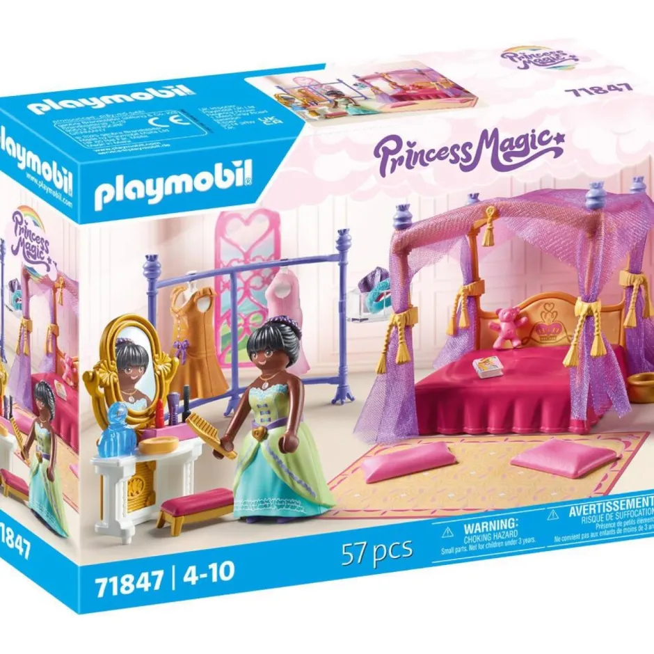 Chambre de princesses avec lit baldaquin Princess Magic 71847^Playmobil