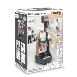 Chariot de ménage aspirateur balai Rowenta^Smoby