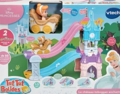 Chateau Toboggan enchanté Tut Tut Bolides Disney Princesse^VTech Clearance