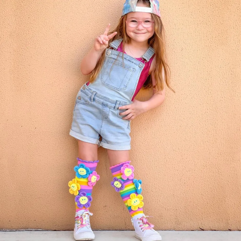 Chaussettes à fleurs^ Online