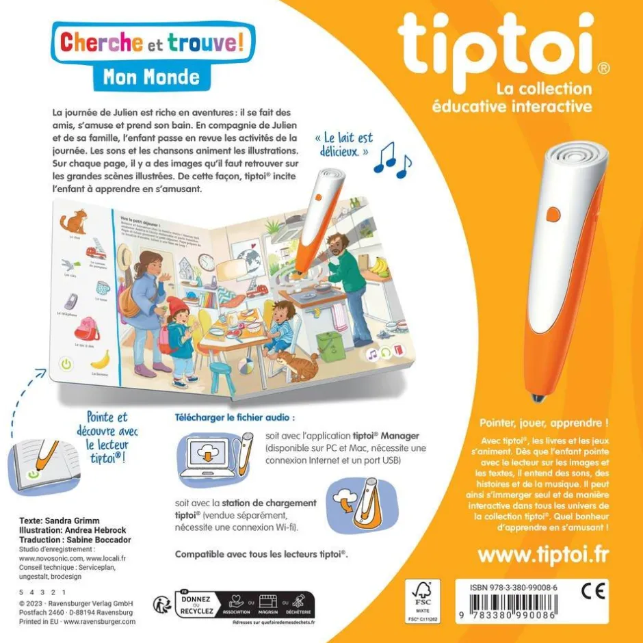 Cherche et trouve Tip Toi - Mon monde^Ravensburger Sale