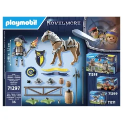 Chevalier et accessoires Novelmore 71297^Playmobil New