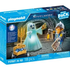 Chevalier et fantôme effets lumineux multicolores Starter Pack PLAYMOBIL Novelmore 71797^Varta Online