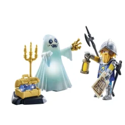 Chevalier et fantôme effets lumineux multicolores Starter Pack PLAYMOBIL Novelmore 71797^Varta Online